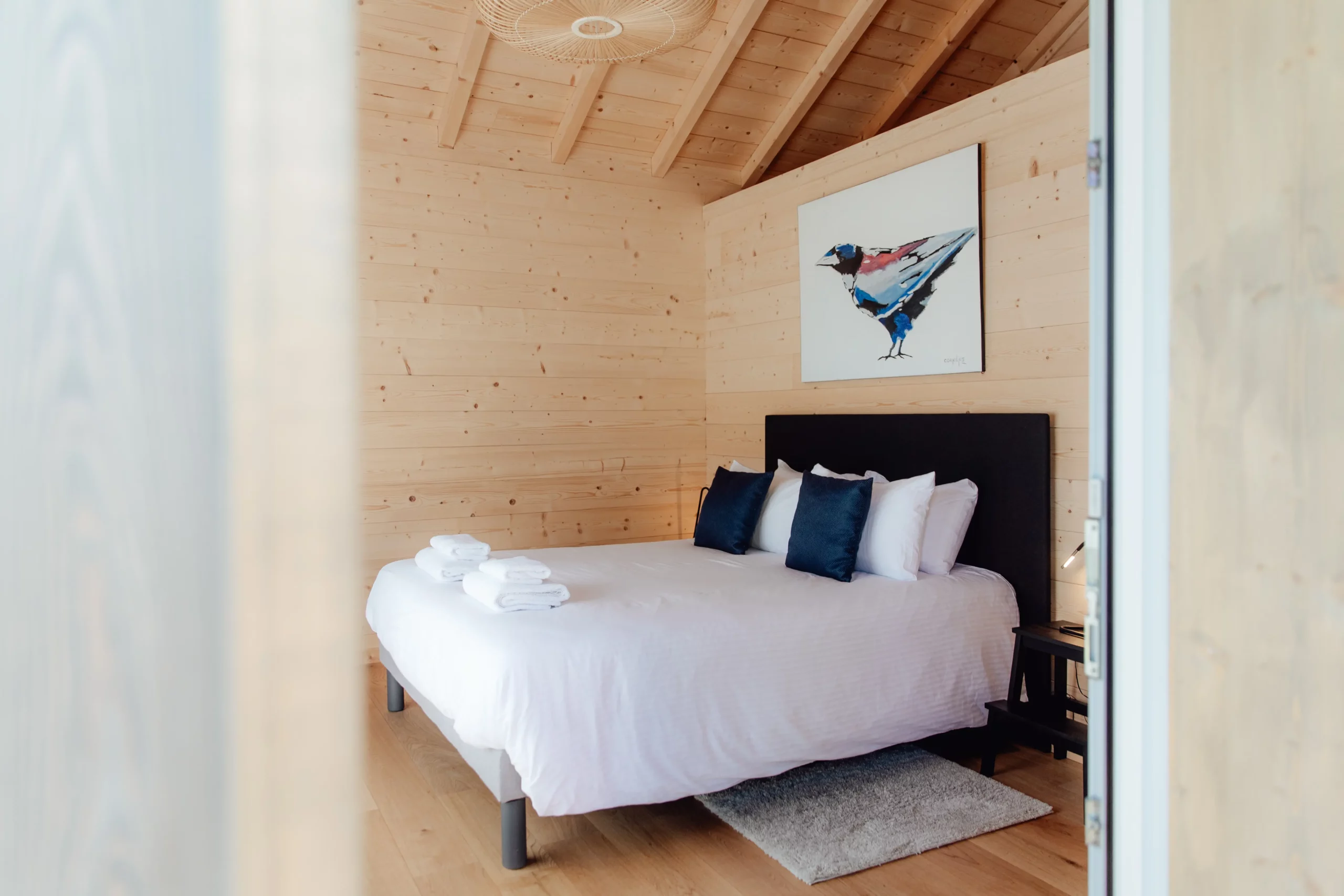 Chambre - chalet Le Cocon - Le Clos des Pies